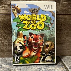 5 for $60 - World of Zoo for Wii